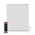 thumbnail image 4 of Blackout Motorized Cellular Shades for Window with Remote White 34 x 72, 4 of 7