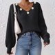 thumbnail image 1 of Neewe Women's Oversized Sweaters 2025 Long Sleeve Fuzzy Knit MXsual Chunky Pullover Sweater Fall Outfits Clothes, 1 of 7