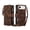 Brown, variant on Kryonix For iPhone 17 Pro Max Wallet Case with Card Slots Cash Pocket, PU Leather with Adjustable Crossbody Strap & Wrist Strap, Auto-Magnet Closure, Shockproof & RFID Blocking