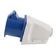 thumbnail image 2 of Enchufe Industrial De 3 Pines, IP44 Conector Industrial Hembra De 3 Pines A Prueba De Agua Resistente A Impactos ABS Enchufe De La UE 220-250 V Para Agricultura Para Caravana, 2 of 7