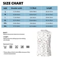 thumbnail image 5 of Lsque Funny Chicken Print Men's Cotton Blend Sleeveless Muscle Shirts (S-3XL)- Moisture Wicking, Odor Protection, UPF 30+,XX-Large, 5 of 8