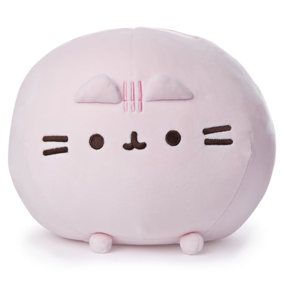 GUND Pusheen Squisheen Squishy Round Plush Stuffed Cat for Ages 1 and Up, Pink, 11”