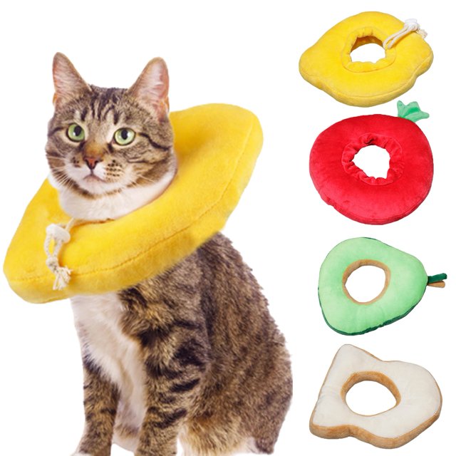 Bobasndm Post Surgery Cat Cone, Soft Pet Recovery Cones for Kitten