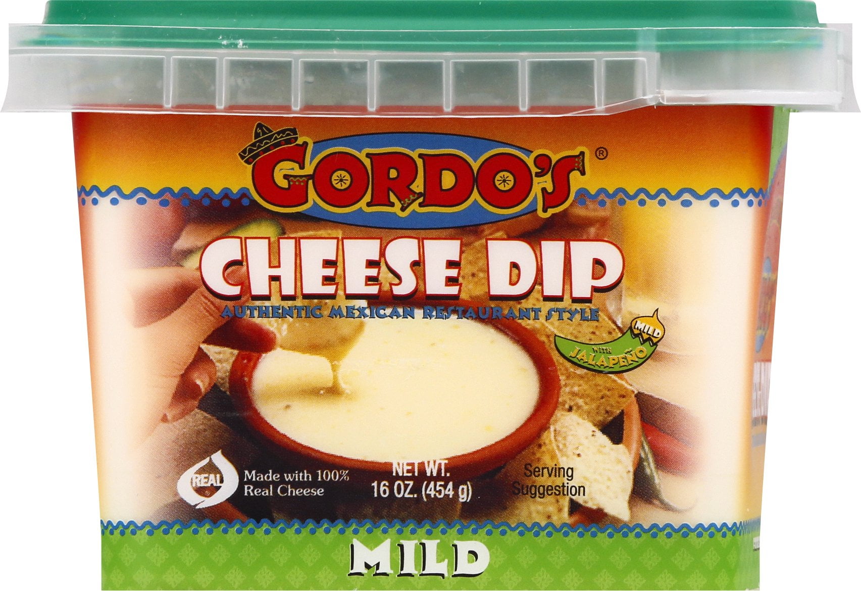 Gordo's Mild Queso Cheese Dip, 16oz