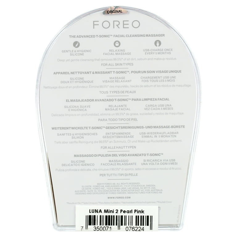 LUNA Mini 2 - Pearl Pink by Foreo for Women - 1 Pc Cleansing