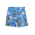 thumbnail image 1 of Pantalones estampados para niños y niñas, con cintura elástica y de secado rápido. Traje de baño de poliéster para niña., 1 of 2