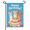 Garden Flag-4, variant on Happy Spring Easter Bald Eagle Colorful Flower Garden Flag 12×18in Double Sided Linen Decor For Outdoor Home Yard Patio Seasonal
