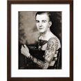 thumbnail image 2 of Portrait of Bob Shaw Showing of His Tattooed Sleeves by Bert Grimm, C.1942, Framed Art Print Wall Art Sold by Art.Com, 2 of 6