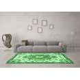 thumbnail image 3 of Ahgly Company Indoor Square Persian Emerald Green Traditional Area Rugs, 6' Square, 3 of 4