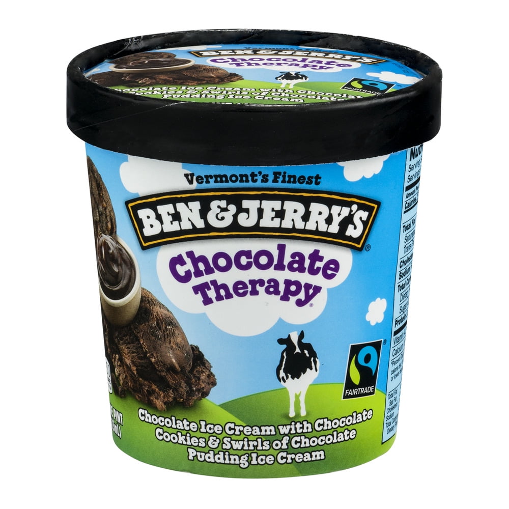 Ben & Jerry's Chocolate Therapy Ice Cream, 1.0 PT by Ben & Jerry's Homemade, Inc.