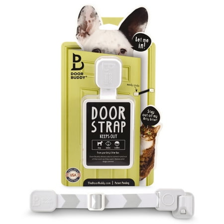 Door Buddy Door Latch to Dog Proof Litter Box. Great Interior Cat Door