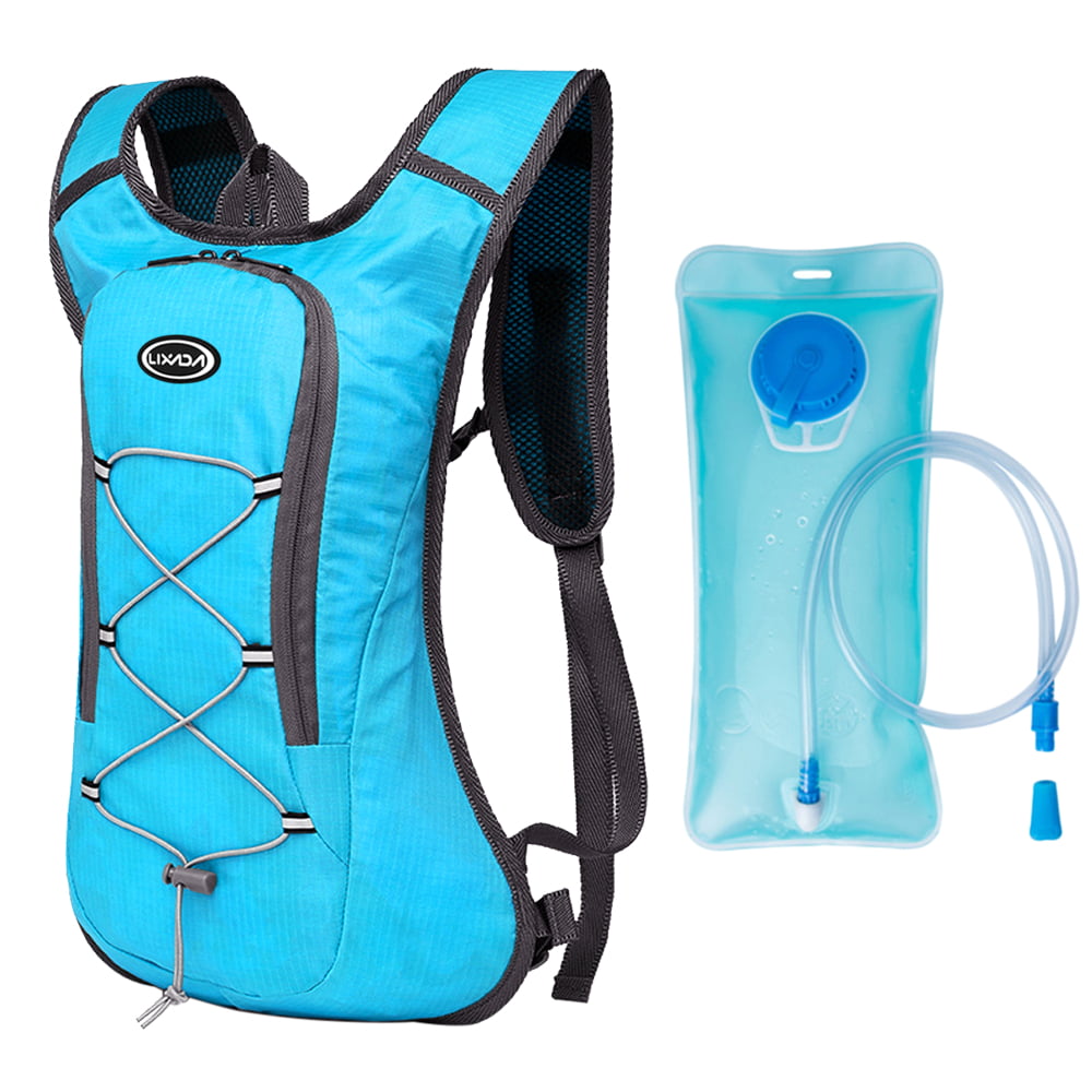 2L Water Bladder Hydration Pack Bag for Backpack Hiking Camping Water Storage UK 