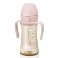 thumbnail image 3 of Sippy Cup GROSIMI con tapa abatible, a prueba de derrames, PPSU, 300 ml, unicornio, 3 of 5