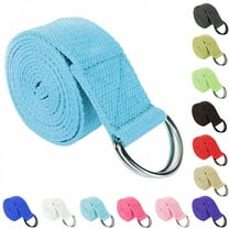 BESTSKY Stretching Strap,Waist Support Exercise Bands Resistance,Yoga Straps for Stretching Home Gym Physical Therapy,Blue