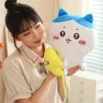 thumbnail image 3 of Soft Chiikawa Hold Star Plush Toy Hachiware Usagi Plushies Stuffed Cartoon Soothing Doll Kawaii Pillow Birthday Gifts Girl, 3 of 27