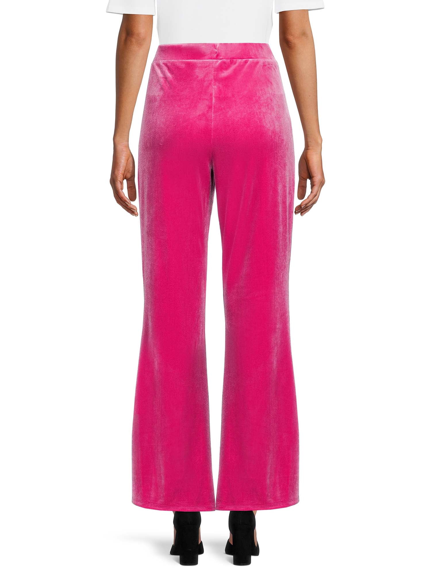 Self Esteem Juniors Flare Leg Velvet Pants