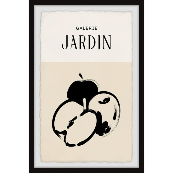 Marmont Hill Galerie Jardin Framed Painting Print