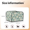 thumbnail image 5 of Lsque Lilies Flowers Print 4 Slice Toaster Cover , Kitchen Appliance Dustproof Protector , Toaster Protector Dustproof Kitchen Appliance Cover, 5 of 7