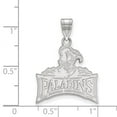 thumbnail image 2 of 925 Sterling Silver Rh-plated LogoArt Furman University Large Pendant; for Adults and Teens; for Women and Men, 2 of 2