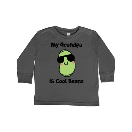 

Inktastic Cool Beans Grandpa Gift Toddler Boy or Toddler Girl Long Sleeve T-Shirt