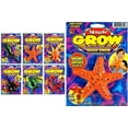 thumbnail image 2 of JA-RU Magic Grow Sea Creatures (6 Units Assorted) Grows Over 300% The Size. Water Growing Toy for Kids & Adults. Party Favors. 302-6A, 2 of 9