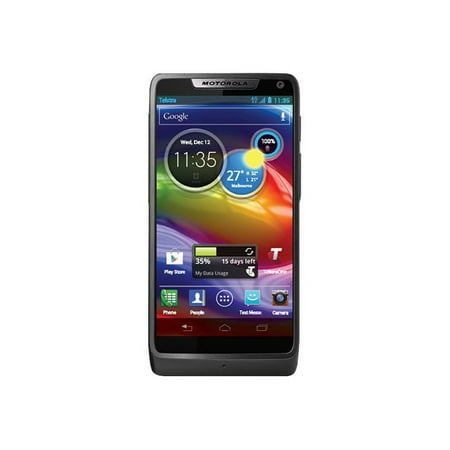 Motorola DROID RAZR M - 4G smartphone - RAM 1 GB / Internal Memory 8 GB - microSD slot - OLED display - 4.3" - 960 x 540 pixels - rear camera 8 MP - Verizon - black