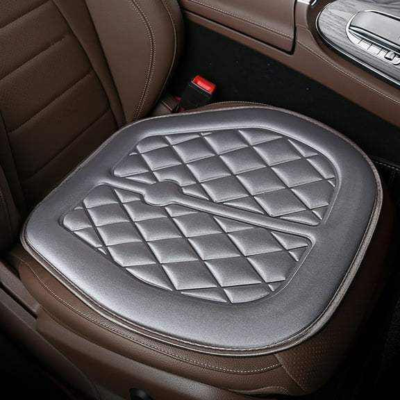 Gel Seat Cushion, for Long Sitting -Double Thick Gel Seat Cushion Breathable Honeycomb Chair Cushion with Non-Slip Cover for Office Chair Car, Wheelchair, Long Trips,Relief Sciatica Pain(Gray)