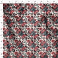 thumbnail image 4 of Soimoi Cotton Cambric Red Fabric By the Yard - 42 Inch Wide - Florals Print Fabric - Elegant and Timeless Patterns for Fashion and Home Decor Printed Fabric, 4 of 6