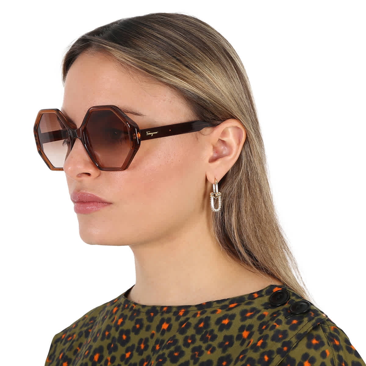 Salvatore Ferragamo SF1041S Classic Havana  Women\'s Sunglasses*Hardcase Included Kits.ca -- Salvatore Ferragamo SF1041S main image 2