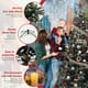 thumbnail image 5 of Yeshouse árbol de Navidad artificial 6.5/7.5 pies pre-iluminado, ramas PE&PVC, luces cálidas UL, ideal para hogar, oficina o fiestas, 5 of 9