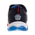 thumbnail image 4 of Nickelodeon Paw Patrol Toddler Boys Sneakers with 5 White Lights, Navy Red, Size: 7, 4 of 8