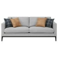 thumbnail image 3 of Apperson Upholstered Track Arm Sofa Light Grey, 3 of 11