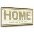 thumbnail image 3 of 28" x 12" Home by Pela - Print On Gallery Wrap Canvas Fabric Multi-Color, 3 of 3