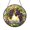 Acrylic 3.5 Inch, variant on Vineyard Grape Stained Glass Style Window Decor – Suncatcher Art