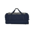 thumbnail image 5 of Wrangler Jumbo 36" Drop-Bottom Rolling Duffel with Telescopic Handle - Navy, 5 of 7