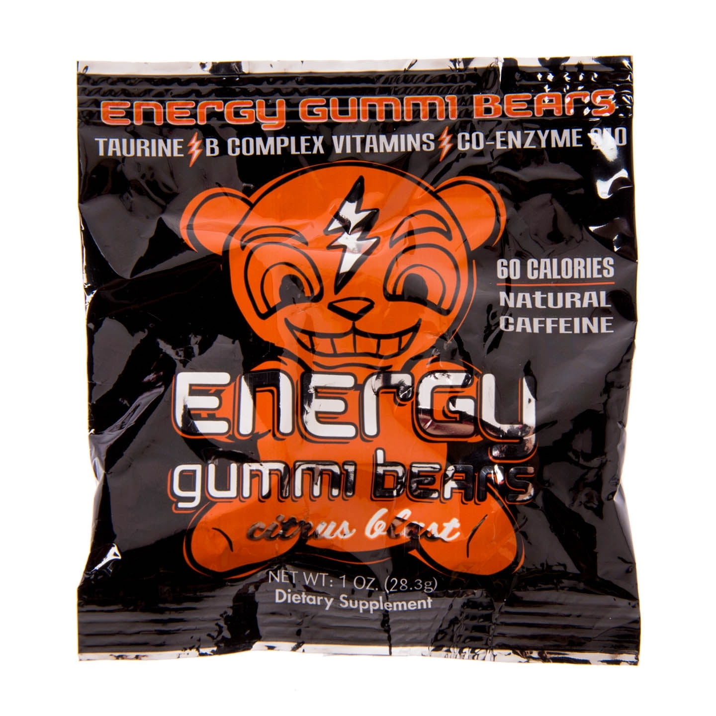 Energy Gummy BearsSingle Pack Citrus