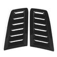 thumbnail image 3 of Hood Air Outlet, Front Bonnet Vent Sturdy Long Service Life Reliability Simple To Install ABS Plastic  For Replacement For  RS MK2 Style Universal Glossy Black,Carbon Fiber Style, 3 of 8