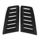 thumbnail image 2 of Par de rejillas de ventilación delanteras para capó, repuesto de salida de aire para Focus RS MK2 Style Universal, negro brillante, 2 of 9