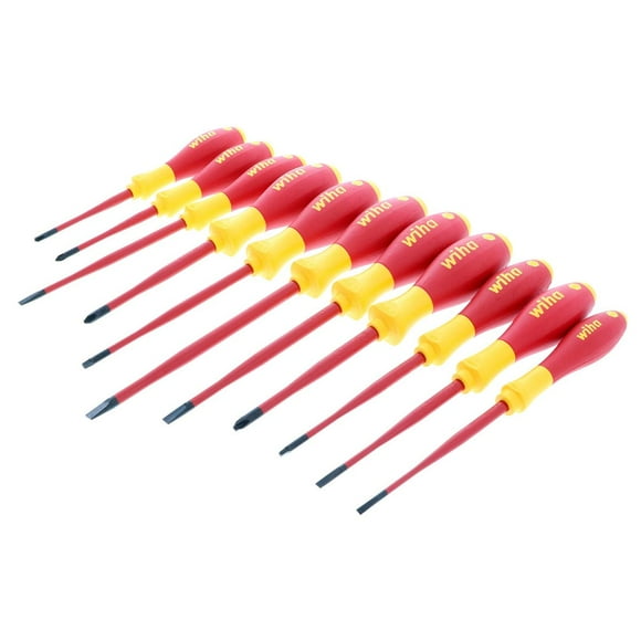 Wiha 32198 Ensemble de Tournevis Isolés, 11 Pcs
