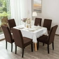 thumbnail image 5 of 1 Pcs Dining Room Chair Covers, Spandex Removable Kitchen Chair Covers Strable Case Chair Slipcover Chair Seat Covers Elastic Chair Cover Strech for Dining Room, Hotel, Ceremony, 5 of 8