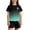 CL27 Dark Green, variant on Yuncity Girls Outfit Short Sleeve Crew Neck Gradient Color Graphic Print Tops With Shorts 2 Pieces Set Summer Trend Fashion Outdoor Daily Wear Toddler Kids Clothes Set Size 2-3 Years Dark Green
