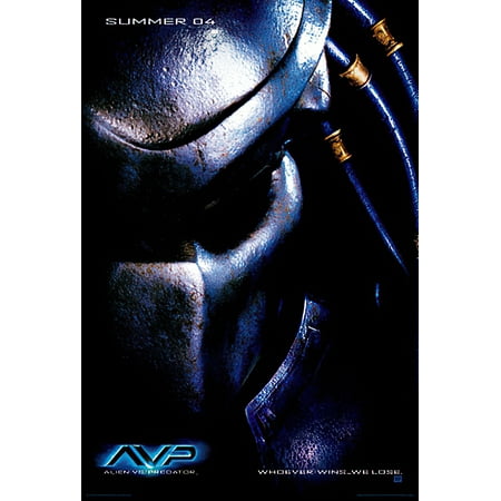 Alien Vs. Predator - Movie Poster / Print (Teaser Style - Predator) (Black Poster Hanger)