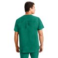 thumbnail image 3 of Healing Hands Purple Label - Men's Justin Top 's One Pocket V-Neck Scrub Top - X-Large,Hunter, 3 of 7