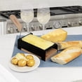 thumbnail image 4 of Cucina Pro Cheese Raclette w Foldable Handle- Candlelight Cheese Melter Pan w Spatula and 3 Tea Light Candles - Melts in Under 4 Minutes, Small Portable, Great for Dinner Parties, Appetizers, Gift, 4 of 6