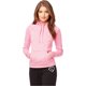 thumbnail image 1 of Sudadera con capucha de punto Marled Aeropostale para mujer rosa extra pequeña, 1 of 2