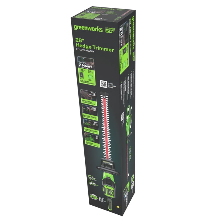 クワ Greenworks 60V 26