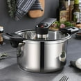 thumbnail image 3 of YIEMEEN Quick Cooking Stainless Steel Pressure Pot Corrosions Resistant Design Cooker, 3 of 16