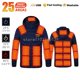 thumbnail image 2 of Chaqueta calefactable para otoño e invierno, chaleco cálido para hombre y mujer, chaleco calefactable, chaqueta calefactora eléctrica con USB, para caza, senderismo, acampada, 2 of 5