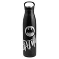 thumbnail image 1 of Termo Acero Inoxidable Doble Pared, Batman DC Comics con Tapa de Rosca y Agarradera de Plástico, Capacidad 490 ml, Negro, 1 of 6