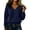 Navy Sweatshirts for Women, variant on TARIENDY Cropped Sweatshirt for Women Lightweight Long Sleeve V Neck Pullover Tops Fashion Fall Casual Sweatshirts Pink L